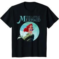 ราคา เสื้อยืดผ้าฝ้ายราคาระเบิดเสื้อยืด พิมพ์ลายกราฟิก Disney Little Mermaid Ariel Splash Rock (28581276523)