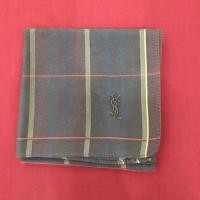 ราคา ผ้าเช็ดหน้า ผ้าผูกผม มือสอง แบรนด์ YSL (5942282577)