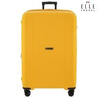 ราคา Elle travel Ariel collection, 100% PP. Large size 28 "luggage, double coil secure zipper, expandable, 360 spinner, (25458522723)