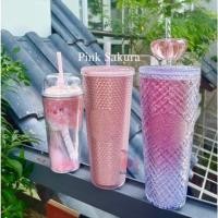 ราคา |AUTH AUTH AUTH| ของแท้ starbucks China limited edition Studded ถ้วยซากุระสีชมพู (26322540965)