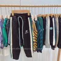 ราคา YDDRYS 22226 กางเกงวอร์มลายทางสีน้ําเงินขาว (42205943648)