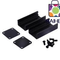 ราคา BAIHEE อิเล็กทรอนิกส์ Cooling , 1.97x0.98x0.98in สีดําอลูมิเนียม, DIY 50x25x25 มม.อลูมิเนียม Cooling Design อิเล็กทรอนิกส์ Cooling อลูมิเนียมกล่อง DIY เครื่องมือ (40973280704)