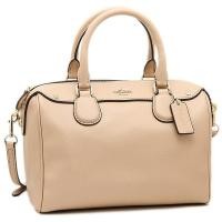 ราคา COACH F58312 MINI BENNETT SATCHEL IN CROSSGRAIN LEATHER (Nude) (597386306)