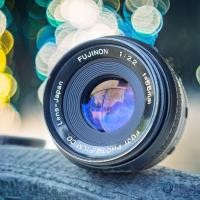 ราคา เลนส์กล้อง Fujinon photo fujifilm 55mm f2.2(16) Bubble Bokeh M42 mount (29853081438)