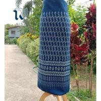 ราคา ผ้าถุง ผ้าคราม ผ้าย้อมคราม ทอมือ มัดหมี่ 4 ตะกอ (3083112683)
