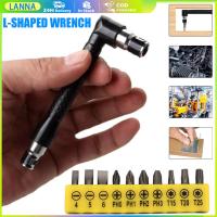 ราคา ร้านอยู่ที่ไทย ไขควงงอ 90 องศา รูปตัวL ข้อต่อหกเหลี่ยม สองหัวจับ 6.35mm.ประแจเครื่องมือ ลูกบล็อก (25088393866)