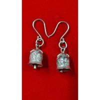 ราคา #ต่างหูเงินแท้รูปทรงระฆังมีเสียง รหัสe-009 (24437113695)