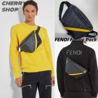 ราคา OUTLETS ร้านขายส่วนลด เฟนดิ FENDI Fanny Packกระเป๋าคาดเอวผู้ชาย แพ็คหน้าอก (26671662485)