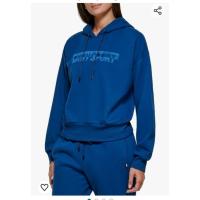 ราคา เสื้อฮู้ดดี้ DKNY Sport สำหรับผู้หญิง สีน้ำเงินเข้ม (27592764525)