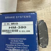 ราคา ผ้าดิสเบรคหลัง HI-BRID รหัสสินค้า รหัส HM-380 รุ่น Mitsubishi Galant GTi 16V E33 E55 (24064991037)