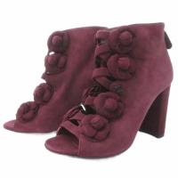 ราคา CHANEL Boots Camelia Coco mark Direct from Japan Secondhand (41265311133)