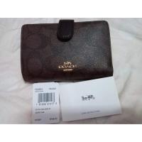 ราคา COACH F53562 กระเป๋าสตางค์ผู้หญิงมือ2 แท้100% กระเป๋าสตางค์coach (6601677933)
