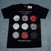 ราคา เสื้อ Twenty One Pilots - เสื้อยืดวงร็อค - เสื้อร็อค - Size S, M, L, XL, XXL - เสื้อไทย (25046542447)