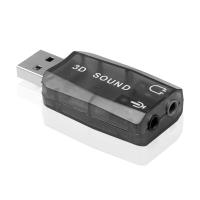 ราคา Lala USB ถึง 3 5 3D เสียง Auditory การ์ดไมโครโฟนอินพุตสําหรับคอมพิวเตอร์พีซีหลายระบบ (43873444233)