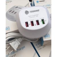 ราคา Toshino ปลั๊กไฟชาร์จด่วน รุ่นTS-4USB 4-Port QuickCharge 36W USB 4ช่องใช้กับมือถือทุกรุ่นทุกยี่ห้อที่มีฟังก์ชั่นชาร์จด่วน (14747423866)