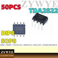 ราคา 50pcs TDA2822 ชิป TDA2822M IC 2822 2822D TDA2822G TDA2822L เครื่องขยายเสียง In-Line DIP Patch SOP (26756210493)
