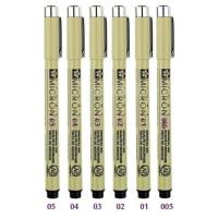 ราคา ปากกาตัดเส้นพิกม่า ซากุระ SAKURA Pigma Pen แบบหัวเข็ม (7053813188)