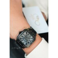 ราคา Cartier Santos black 40 mm. Automatic swiss movement (26518882110)