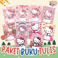 ราคา สมุดโน๊ต A5 สีครบ แพ็ค 10 เล่ม 38 แผ่น ธีม Hello Kitty | สมุดโน้ตสําหรับเด็กก่อนวัยเรียน อนุบาล ประถม การอ่าน การเขียน (41120257876)