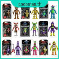 ราคา โมเดลฟิกเกอร์ PVC รูป Five Nights At Freddy's Blacklight Bonnie Chica Freddy FROSTBE ขยับได้ ของเล่นสําหรับเด็ก (29921103408)