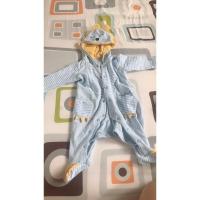 ราคา ชุดหมีenfant แขนขายาวมีถุงเท้าหมวกสิงโตสภาพ95% ราคาถูก (3365868955)