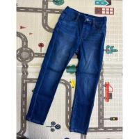 ราคา Uniqlo กางเกงยีนสืเลกกิ้งเด็ก ขนาด 110 cm. (29472656174)