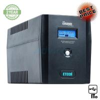 ราคา UPS 1200VA ETECH Grand เครื่องสำรองไฟฟ้า ประกัน 2Y (2977409530)