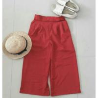 ราคา Sale 80 B.กางเกงผ้าไหมอิตาลี สีแดง 5 ส่วน ของใหม่ (35936672)