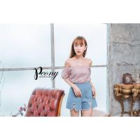ราคา Set เสื้อลูกไม้ปาดไหล่+กก.ยีนฉลุหัวใจ (487317393)