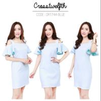 ราคา เดรสสั้น CrossTwelfth (2137225333)