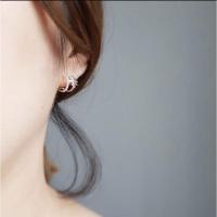 ราคา Minimalist925 ต่างหูประดับพลอย cz เงินแท้ (6945924889)