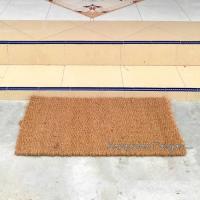 ราคา เบี้ยประกันภัย 90x45 พรมเช็ดเท้าใยมะพร้าวธรรมดา-พรมเช็ดเท้าทอใยมะพร้าวป้องกันงู (29742380617)