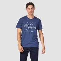 ราคา เสื้อยืดแขนสั้นผู้ชายWrangler แบรนด์แท้100%จากShop ป้ายเต็ม1,190 ไซด์ S อก38,M อก40,L อก42,XL อก44,Xl อก44 (24982992511)