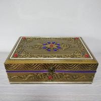 ราคา กล่องไม้สีทองโบราณ กล่องเก็บพระ กล่องใส่เครื่องประดับ (25672546131)
