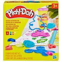 ราคา Play-Doh School Activities Set, Preschool Toys for Kids 3 Years and Up, Back to School Classroom Gifts (26412185494)
