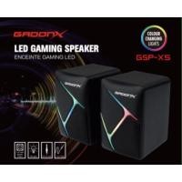 ราคา Marvo Stereo Gaming Speaker ไฟLEDรุ่น GPS-X5 ลำโพงคู่มีไฟเสียงดี 2.0 แจ๊คเสียบ 3.5mmไฟ LED (17623367509)