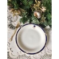 ราคา Givenchy จานแบรนด์หรูขอบน้ำเงินทองสวยใหม่ค่ะ (21271183826)