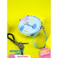 ราคา กระเป๋าสตางค์กลม ลาย monster land แบรนด์ Aura Jera (25252309615)