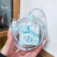 ราคา ปลาน่ารัก 18ว 20ว อะแดปเตอร์ชาร์จอย่างรวดเร็วฝาครอบป้องกันสายเคเบิลสากลป้องกันการกัดสายเคเบิลข้อมูลเคสป้องกันเข้ากันได้กับ ไอโฟน (43464915901)