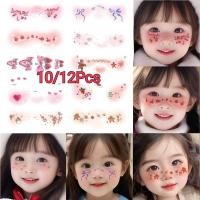 ราคา สติกเกอร์แต่งหน้าลายTemporary Tattoo สำหรับตกแต่งงานปาร์ตี้คริสต์มาส แบบชั่วคราว 10/12 ชิ้น (27841902493)