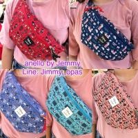 ราคา ของแท้ กระเป๋าคาดอก #anello Crossbody คอลเลคชั่น Mickey x Travel (7907178123)