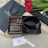 ราคา พร้อมส่ง Set เข็มขัด CoAcH สีดำ มี2หัว สลับใช้ได้ ผู้ชาย รุ่นยอดนิยม (42568328078)