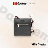 ราคา ,แท้100% GUCCI กระเป๋าสะพายข้างสีดำ - เทา 523599-K5RLN-1095 yutj (26675398690)