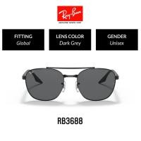 ราคา RAY-BAN RB3688 002/B1 55 - Sunglasses แว่นกันแดด (24125840568)