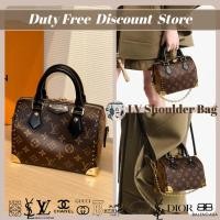 ราคา กระเป๋าหลุยส์วิตตอง กระเป๋า louis vuitton pochette Speedy Trunk 20 (แบบถือมือ/สะพายเฉียง/สายโซ่) กระเป๋าแบรนด์เนมแท้ (44315984539)