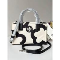 ราคา พร้อมส่ง แท้Tory Burch Navy Ella Nylon Mini Tote Bag (25119638466)