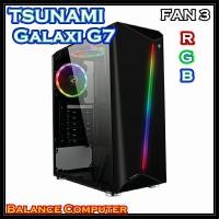 ราคา ATX Case (NP) TSUNAMI Galaxy G7 (Black) (6737333636)