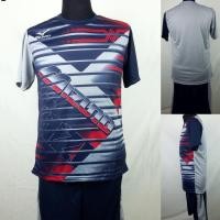 ราคา Koli Baju/Suit/วอลเลย์บอล/วอลเลย์บอล Dri-Fit Print Mizuno Grey-Black 2 (42122012763)