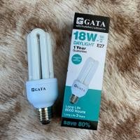 ราคา หลอดตะเกียบ 18W DAYLIGHT E27 GATA (7129435633)