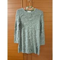 ราคา GEORGES RECH PARIS Wool Blend Gray Sweater Size 38 (27823386720)